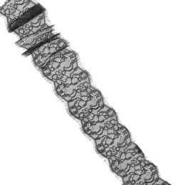 А 082 Кружево синтетическое 110мм Ц:Чёрный 