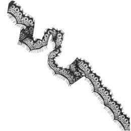 А 166 Кружево синтетическое 60мм Ц:Чёрный 