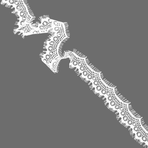 А 166 Кружево синтетическое 60мм Ц:Молочный