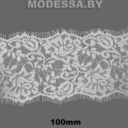 А 205-11 Кружево синтетич. 105мм Ц:Молочный 