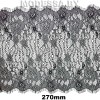 А 399-2 Кружево синтетическое 270мм Ц:Чёрный 