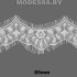 А 421 Кружево синтетическое 85мм Ц:Молочный 