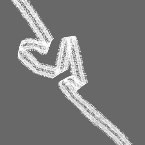 А 682 Кружево синтетическое 40мм Ц:Молочный 