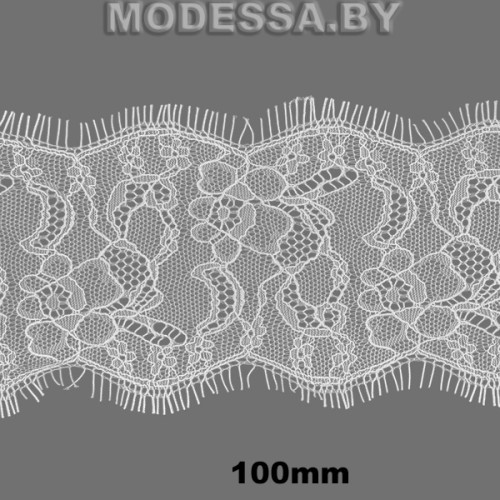 А 685 Кружево синтетич. 100мм Ц:Молочный