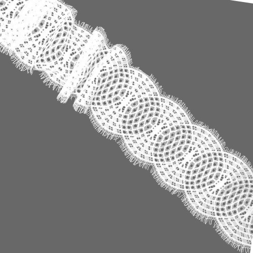 А 924 Кружево синтетич. 120мм Ц:Молочный 
