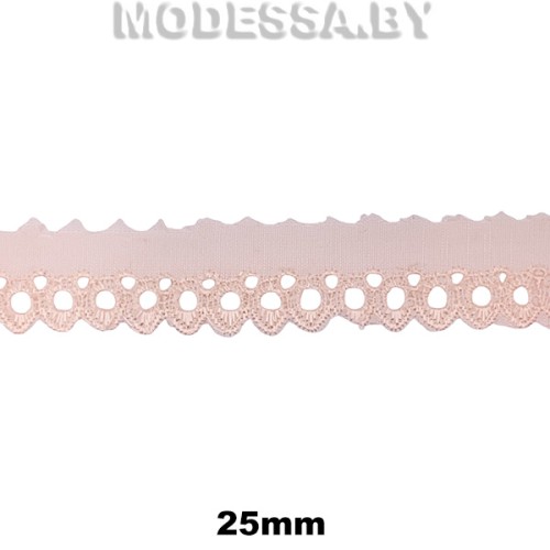 Шитьё хлопковое 25мм Ц:14 Персиковый