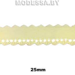 Шитьё хлопковое 25мм Ц:18 Лимон 