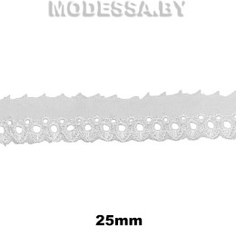 Шитьё хлопковое 25мм Ц:3 Белый 