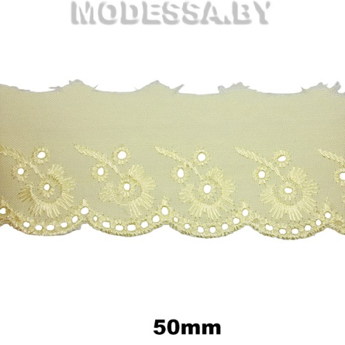 Шитьё хлопковое 50мм Ц:18 Лимон 