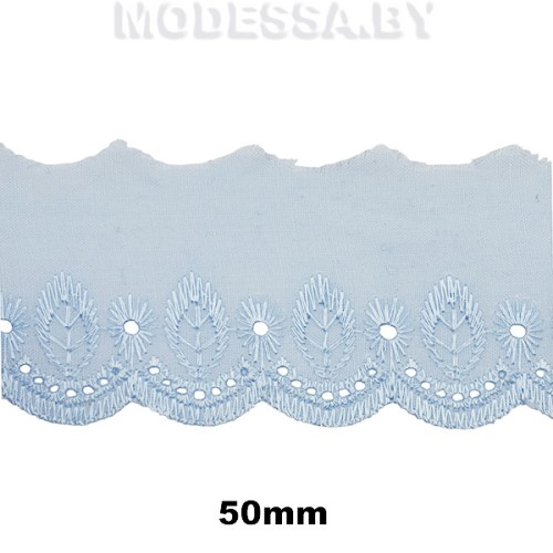 Шитьё хлопковое 50мм Ц:8 Голубой 