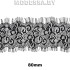 А 013  Кружево синтетическое 80мм Ц:Чёрный 
