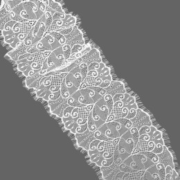 А 035 Кружево синтетич. 190мм Ц:Молочный 