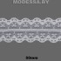 076-2А Кружево синтетическое 50мм Ц:Белый