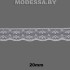 133-1 Кружево синтетическое 20мм Ц:Белый 