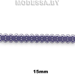 140 Кружево синтетическое 15мм Ц:3 Розовый