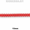 140 Кружево синтетическое 15мм Ц:6 Красный
