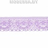 187 Кружево синтетич. 35мм Ц:5 Сиреневый