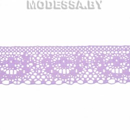 187 Кружево синтетич. 35мм Ц:5 Сиреневый