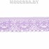 187 Кружево синтетич. 35мм Ц:5 Сиреневый