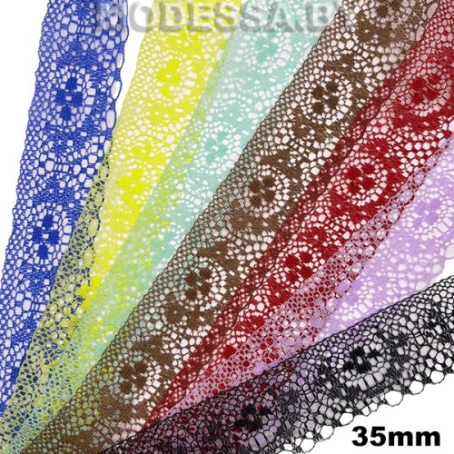 187 Кружево синтетическое 35мм 