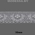 187 Кружево синтетическое 35мм Ц:Белый 