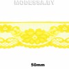 1969 CLA Кружево синт. 50мм Ц:Т109 Жёлтый