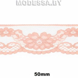 1969 CLA Кружево синт. 50мм Ц:Т148 Персиковый