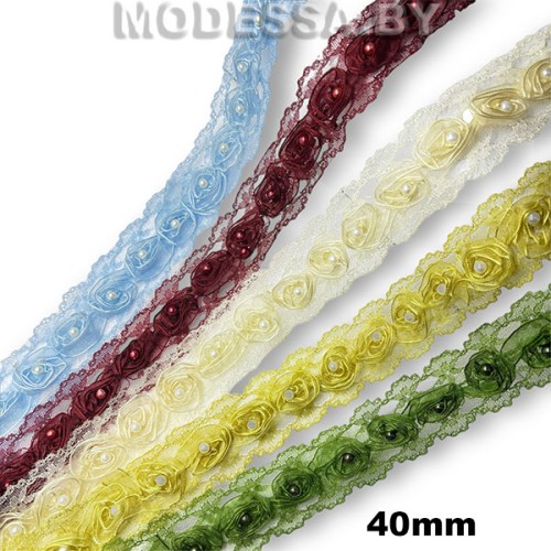 2168-А Кружево синтетическое 40мм 