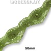 2169-А Кружево синтетич. 50мм Ц:Зелёный 