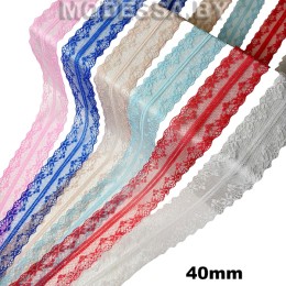 325-2 Кружево синтетическое 40мм 