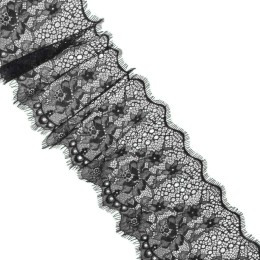 А 399 Кружево синтетич. 185мм Ц:Чёрный 