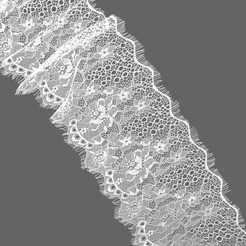 А 399 Кружево синтетич. 185мм Ц:Молочный 