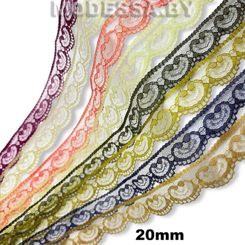 5002 Кружево синтетическое 20мм