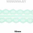 5002-2 Кружево синтетическое 50мм Ц:13 Мятный