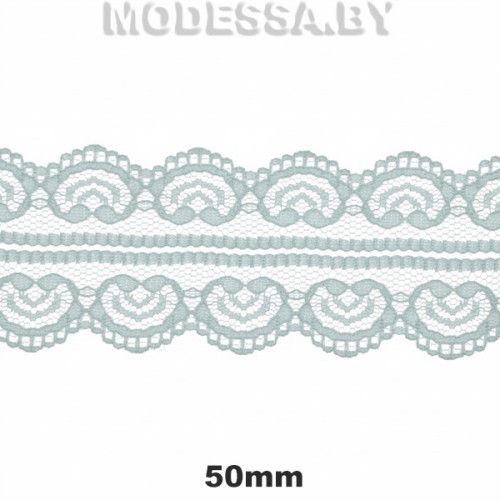5002-2 кружево синтетическое 50мм Ц:3 Серый