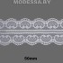 5002-2 Кружево синтетическое 50мм Ц:Белый 