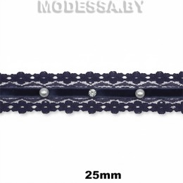 6150 CF/403 Т Тесьма синт. 30мм Ц:Сливовый