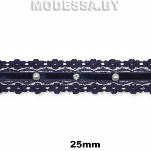 6150 CF/403 Т Тесьма синт. 30мм Ц:Сливовый