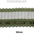 8 S Тесьма синт. 65мм Ц:3 Зелёный