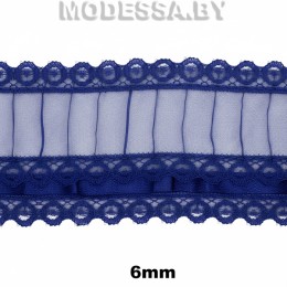 8 S Тесьма синт. 60мм Ц:6 Синий