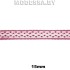 9188 Кружево синтетическое 15мм Ц:Бордовый 