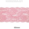 0564 CLA Кружево синтетич. 60мм Ц:T133 Розовый
