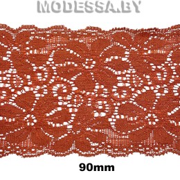 1001 (248/8579) Кружево 90мм Ц:27 Терракотовый 