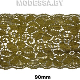 1001 (248/8579) Кружево 90мм Ц:38 Хаки 