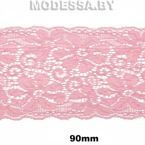1001 (248/8579) Кружево 90мм Ц:9 Розовый 
