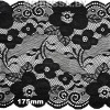 1103 Кружево синтетическое 175мм Ц:Чёрный 