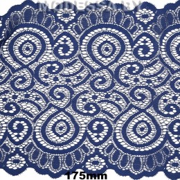 1244 Кружево синтетическое 175мм Ц:Синий 