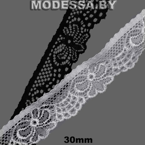 126 FB Кружево синтетическое 30мм 