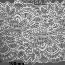 1740 Кружево синтетическое 180мм Ц:Белый 