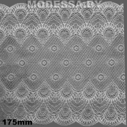 1886 Кружево синтетическое 175мм Ц:Белый 